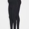 ONLY MATERNITY OLMLOVELY LIFE 2 PACK - Leggings - Hosen - Black/night Sky - Damen