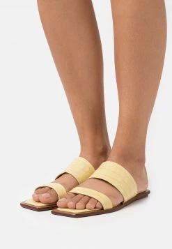 MAX&Co. - Damen CANCELLO - Pantolette Flach - Helichrysium Jaune