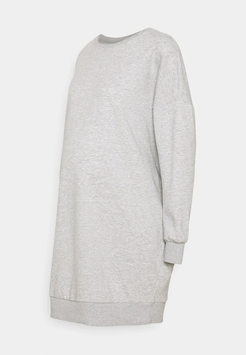 ONLY MATERNITY OLMWERA LIFE DRESS - Freizeitkleid - Light Grey Melange - Damen – Bild 4