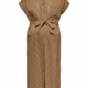 ONLY MATERNITY MAMA KURZÄRMELIGES - Blusenkleid - Tobacco Brown - Damen