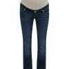 ONLY MATERNITY Jeans Slim Fit - Dark Blue Denim - Damen