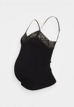 ONLY MATERNITY - Damen OLMTILDE SINGLET 2PACK - Top - Black