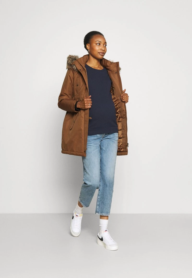 ONLY MATERNITY - Damen OLMIRIS WINTER - Wintermantel - Toasted Coconut – Bild 2