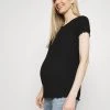 ONLY MATERNITY OLMEMMA - T-Shirt Basic - Black - Damen