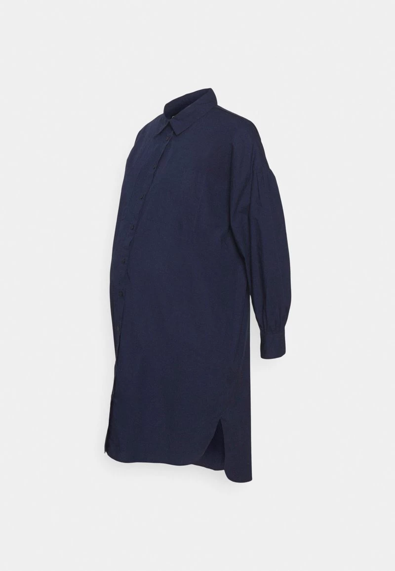 ONLY MATERNITY OLMMARTHINA OVERSIZED SHIRT - Hemdbluse - Evening Blue - Damen – Bild 4