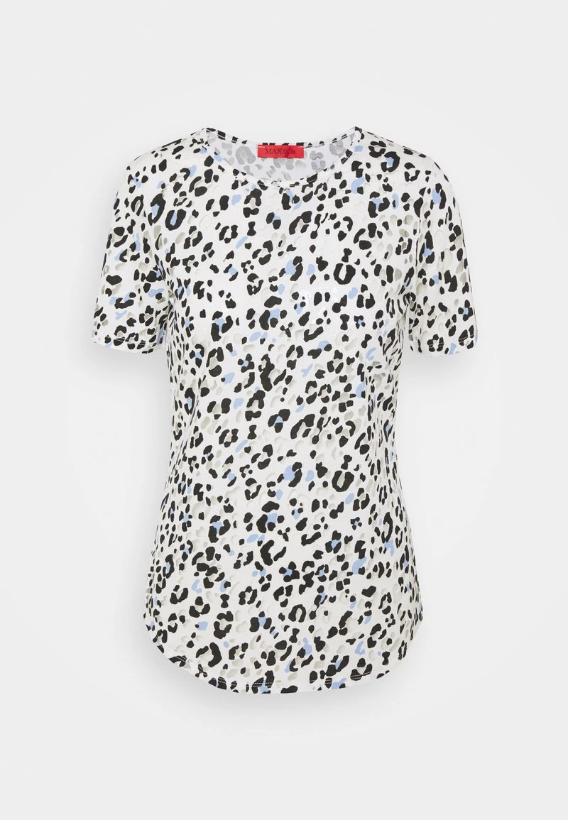 MAX&Co. - Damen COLLAGE - T-Shirt Print - Light Blue Pattern