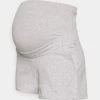 ONLY MATERNITY - Damen OLMDREAMER LIFE - Shorts - Light Grey Melange