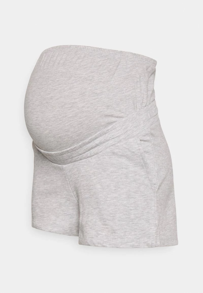 ONLY MATERNITY - Damen OLMDREAMER LIFE - Shorts - Light Grey Melange