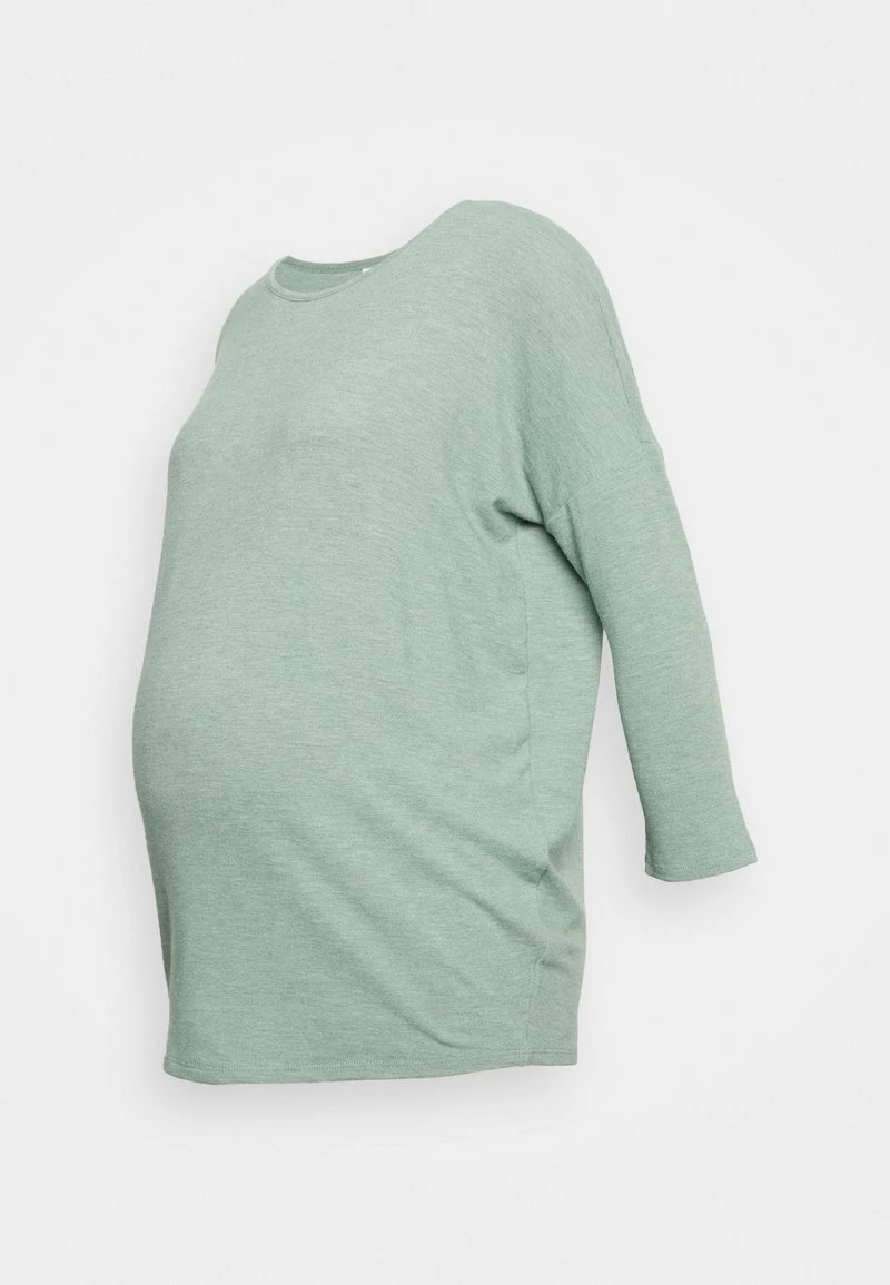 ONLY MATERNITY - Damen OLMGLAMOUR - Langarmshirt - Chinois Green
