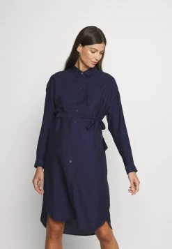 ONLY MATERNITY - Damen OLMEVA - Blusenkleid - Evening Blue