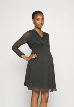 ONLY MATERNITY OLMBETTINA LIFE DOT - Cocktailkleid/festliches Kleid - Peat - Damen