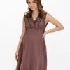 ONLY MATERNITY MAMA GEPUNKTET - Jerseykleid - Rose Taupe - Damen