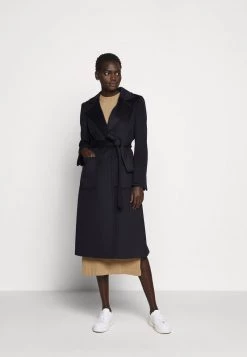 MAX&Co. - Damen RUNAWAY - Klassischer Mantel - Midnight Blue