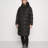 ONLY MATERNITY - Damen OLMCAMMIE LONG QUILTED COAT - Wintermantel - Black