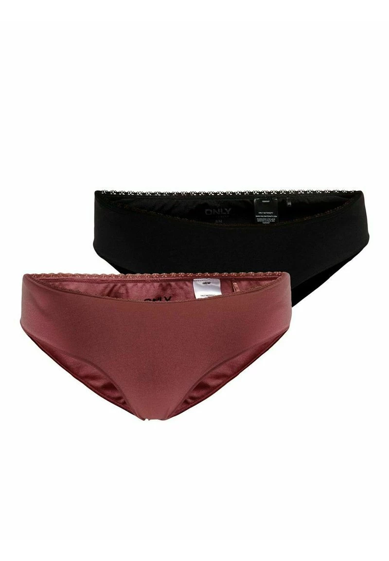 ONLY MATERNITY 2 PACK - Slip - Black - Damen