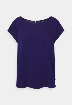 ONLY MATERNITY OLMVIC - T-Shirt Basic - Evening Blue - Damen