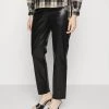 ONLY MATERNITY OLMASHLEY SNAKE PANT - Stoffhose - Black - Damen