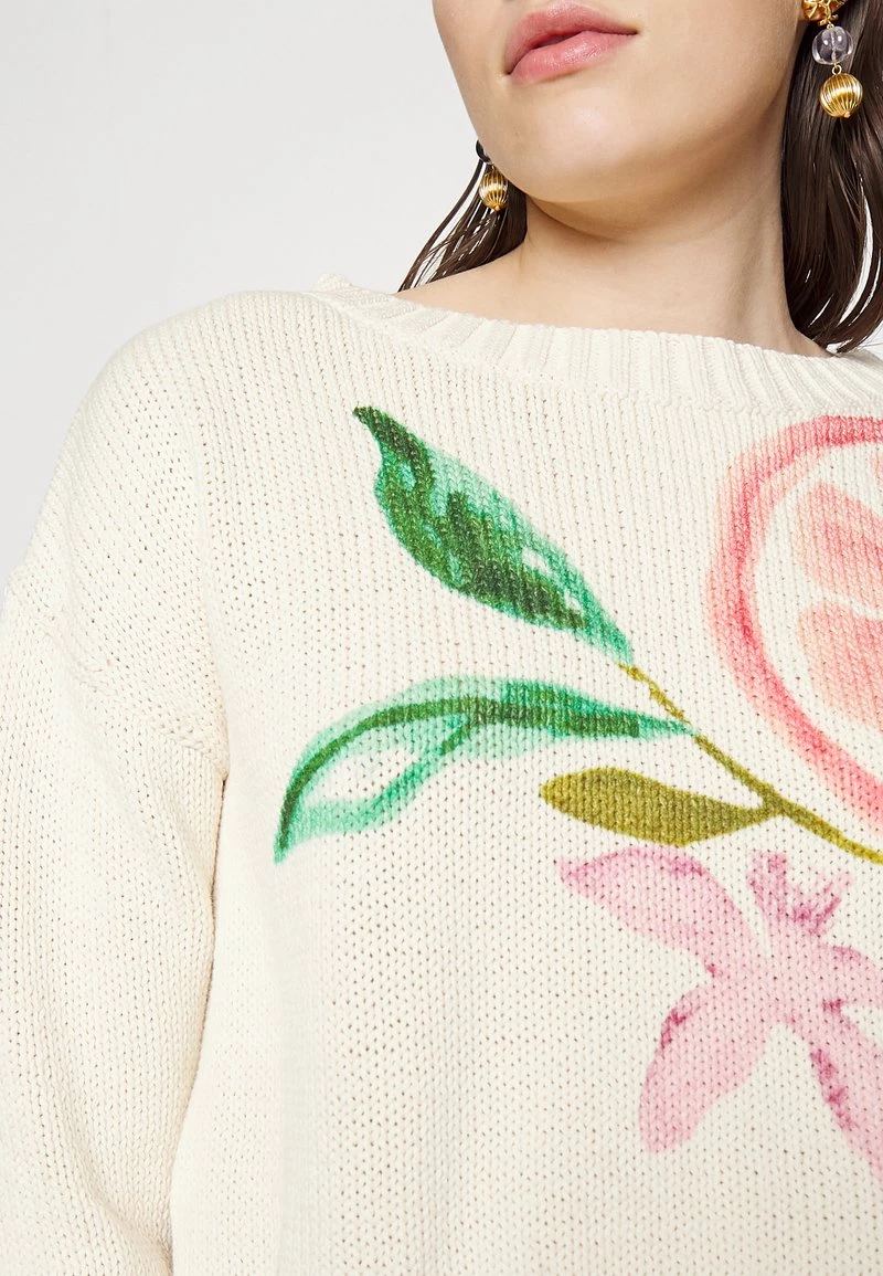 MAX&Co. - Damen PRESENTE - Strickpullover - Ivory – Bild 6