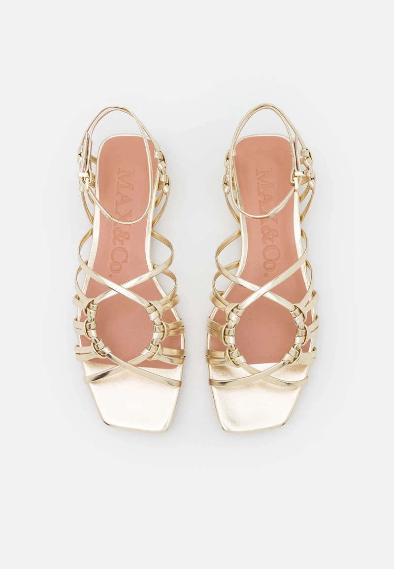 MAX&Co. - Damen TRENTINO - Riemensandalette - Gold – Bild 5