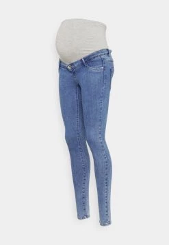 ONLY MATERNITY OLMRAIN - Jeans Skinny Fit - Medium Blue Denim - Damen