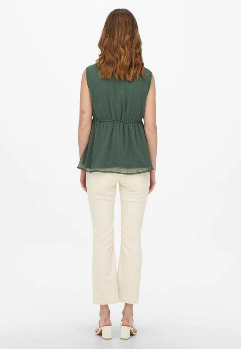 ONLY MATERNITY - Damen ÄRMELLOS - Bluse - Balsam Green – Bild 3