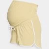 ONLY MATERNITY OLMKOA PIPING - Shorts - Straw - Damen