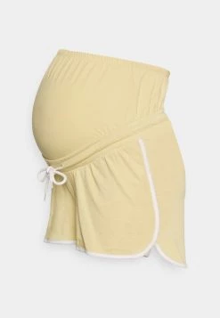 ONLY MATERNITY OLMKOA PIPING - Shorts - Straw - Damen