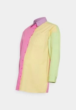 ONLY MATERNITY - Damen OLMVIOLA LONG SHIRT - Bluse - Straw