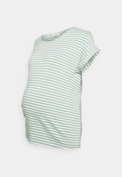 ONLY MATERNITY OLMMOSTER O NECK - T-Shirt Print - Jadeite - Damen