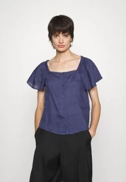 MAX&Co. SUFFISSO - Bluse - Midnight Blue - Damen