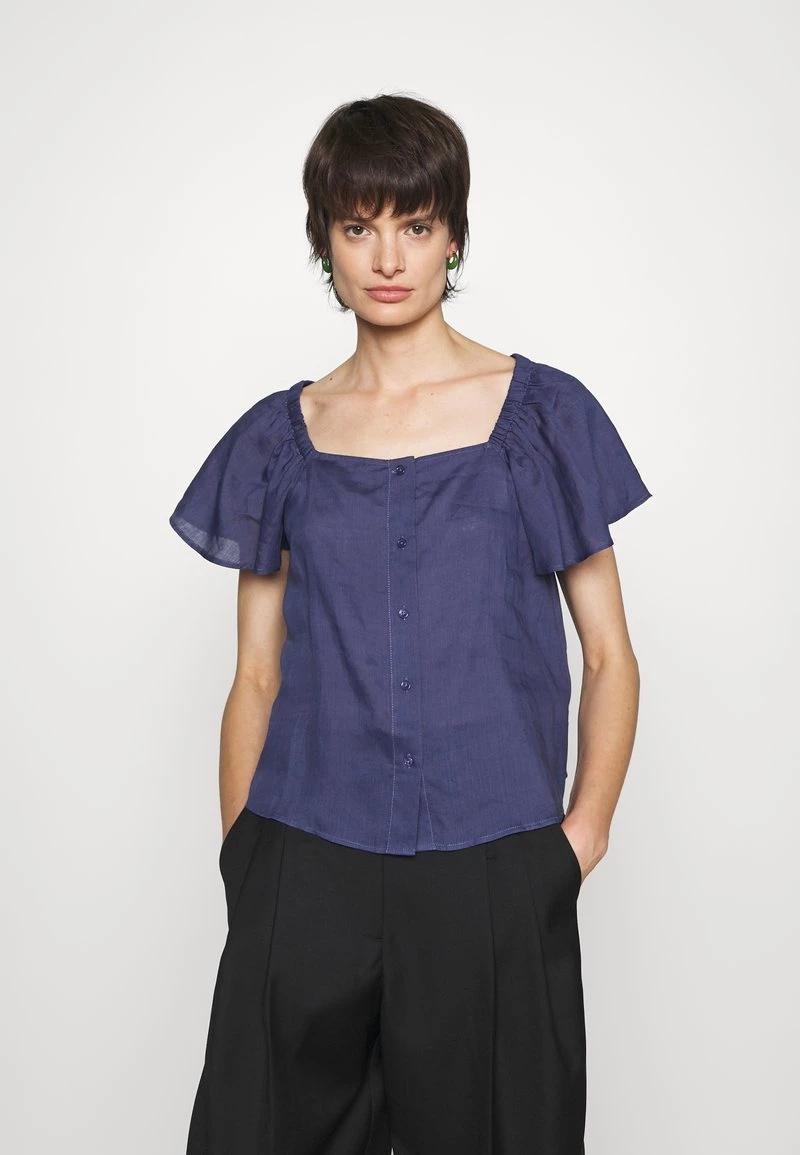 MAX&Co. SUFFISSO - Bluse - Midnight Blue - Damen